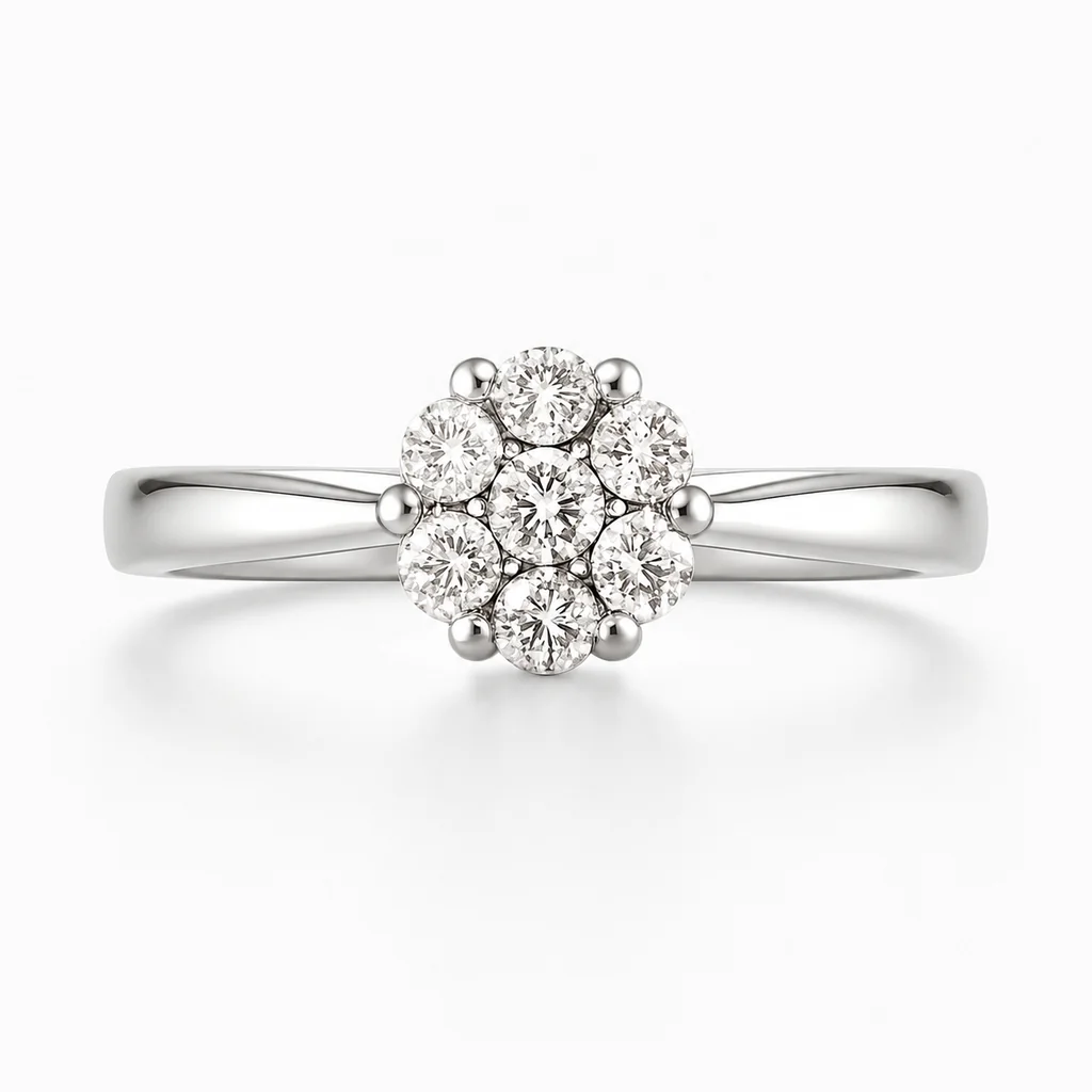 Naturdiamant-Ring