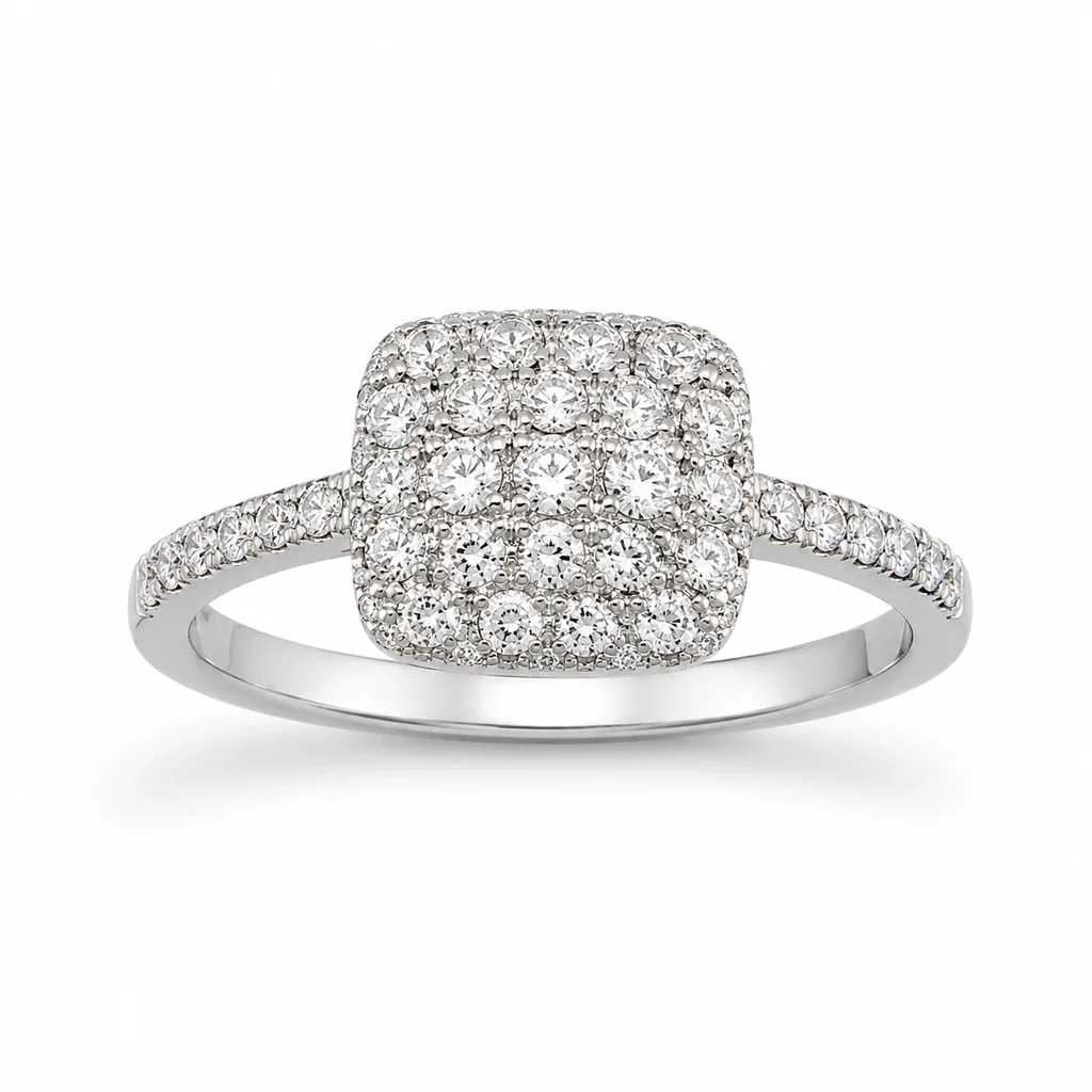 Naturdiamant-Ring