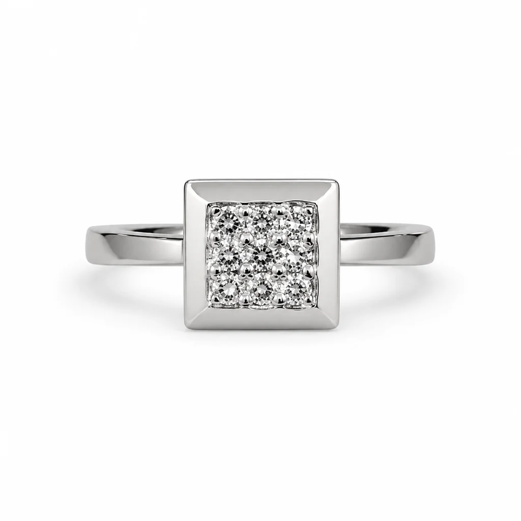 Naturdiamant-Ring