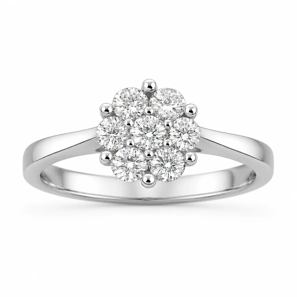 Naturdiamant-Ring