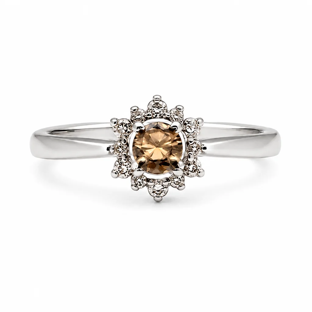 Naturdiamant-Ring