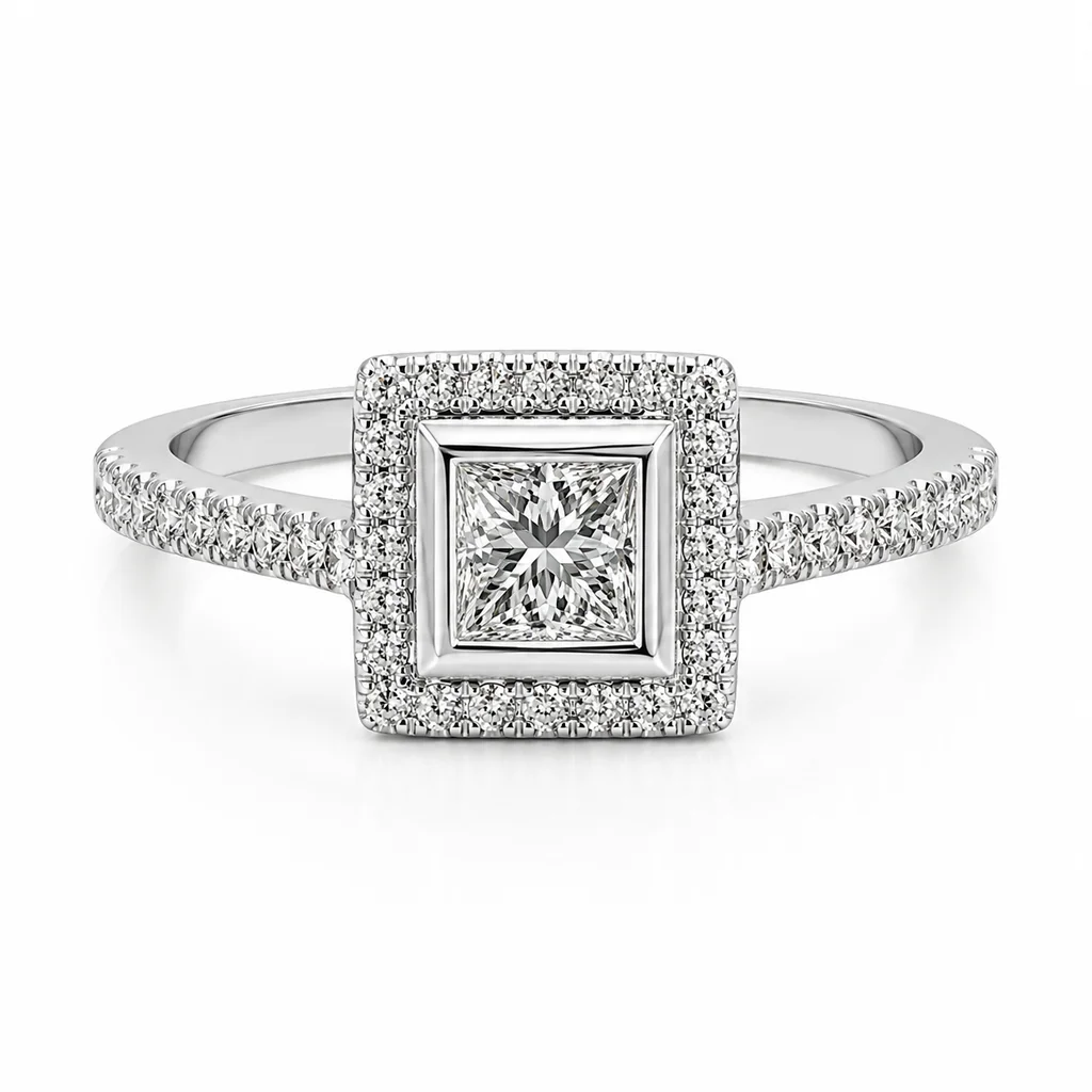 Naturdiamant-Ring
