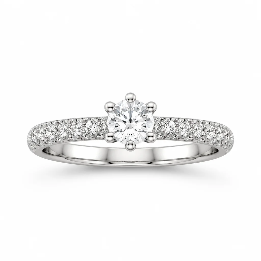 Naturdiamant-Ring