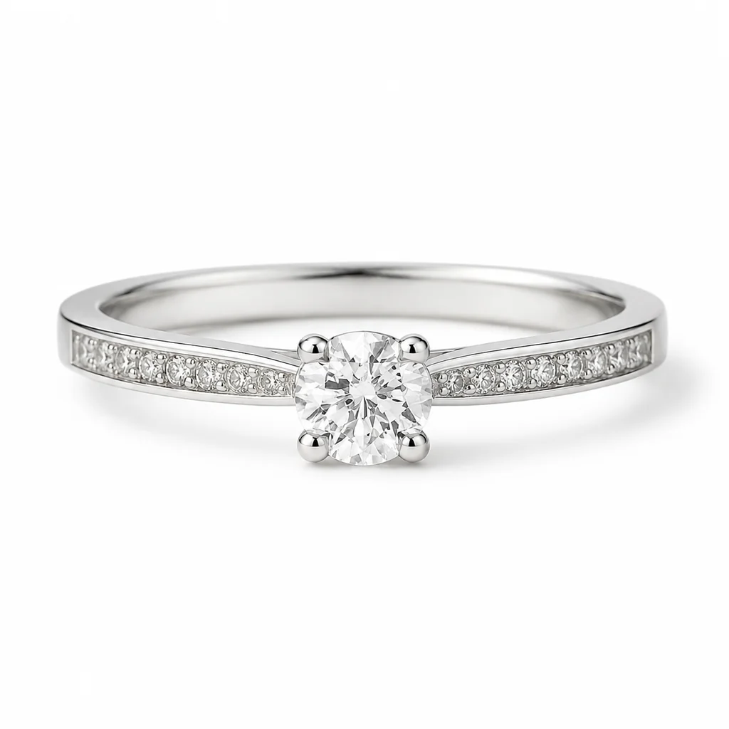 Naturdiamant-Ring