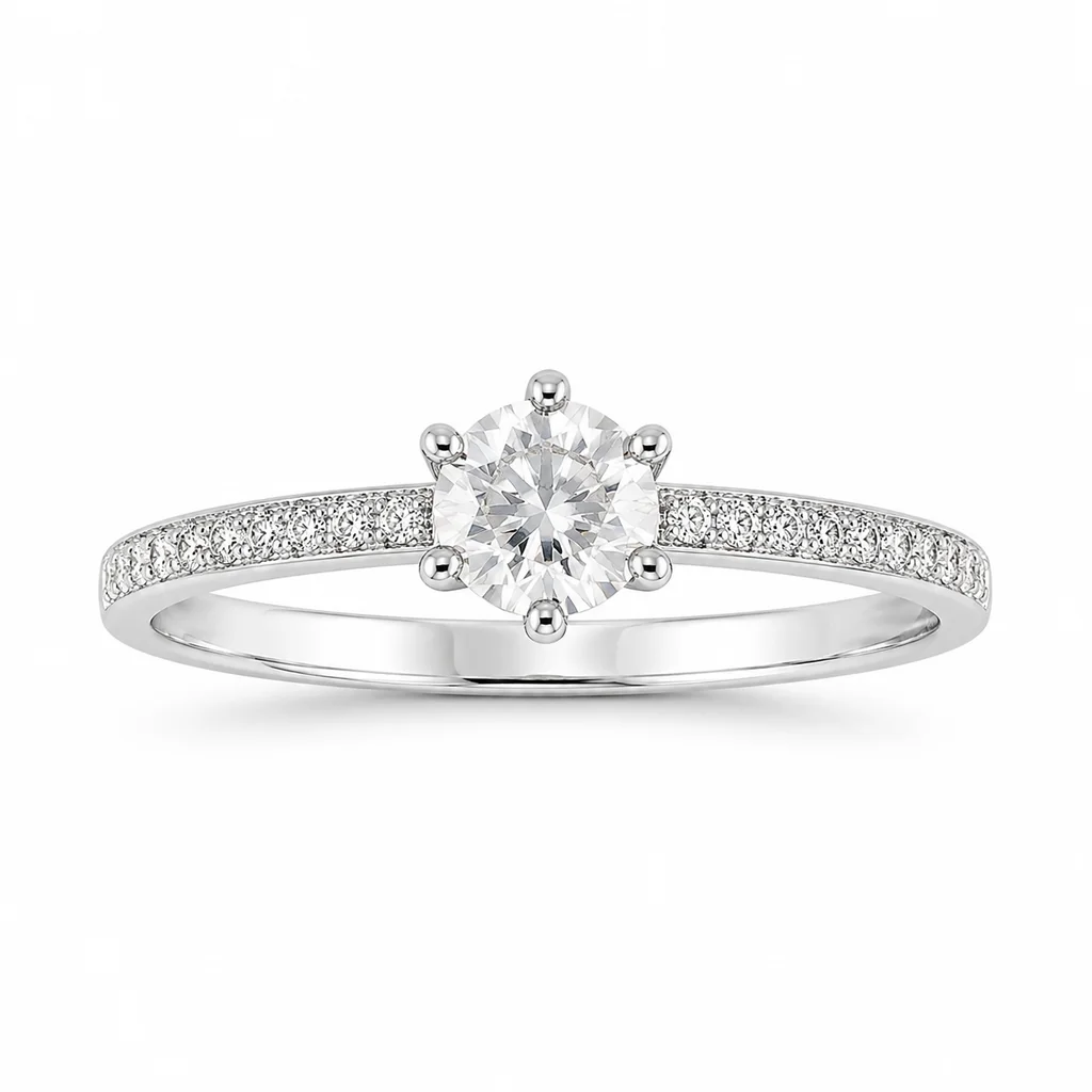 Naturdiamant-Ring