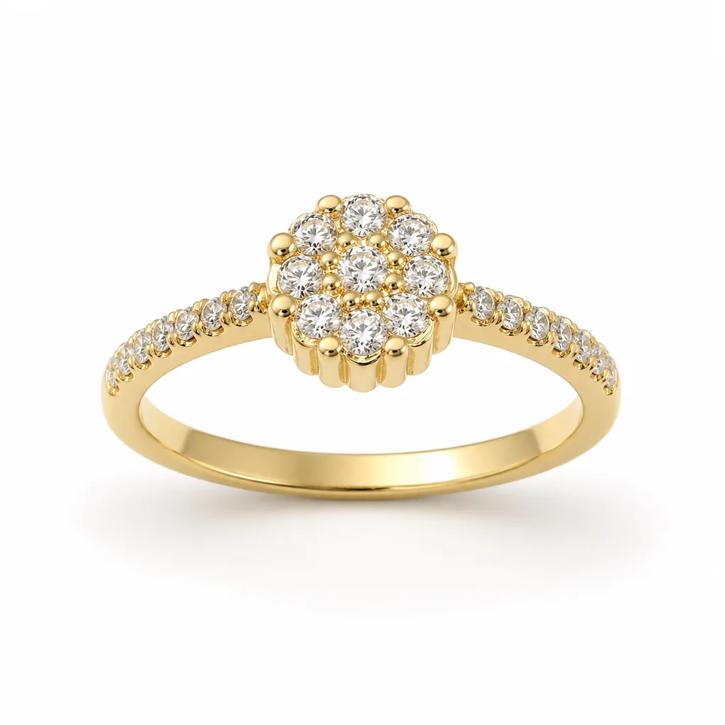 Naturdiamant-Ring