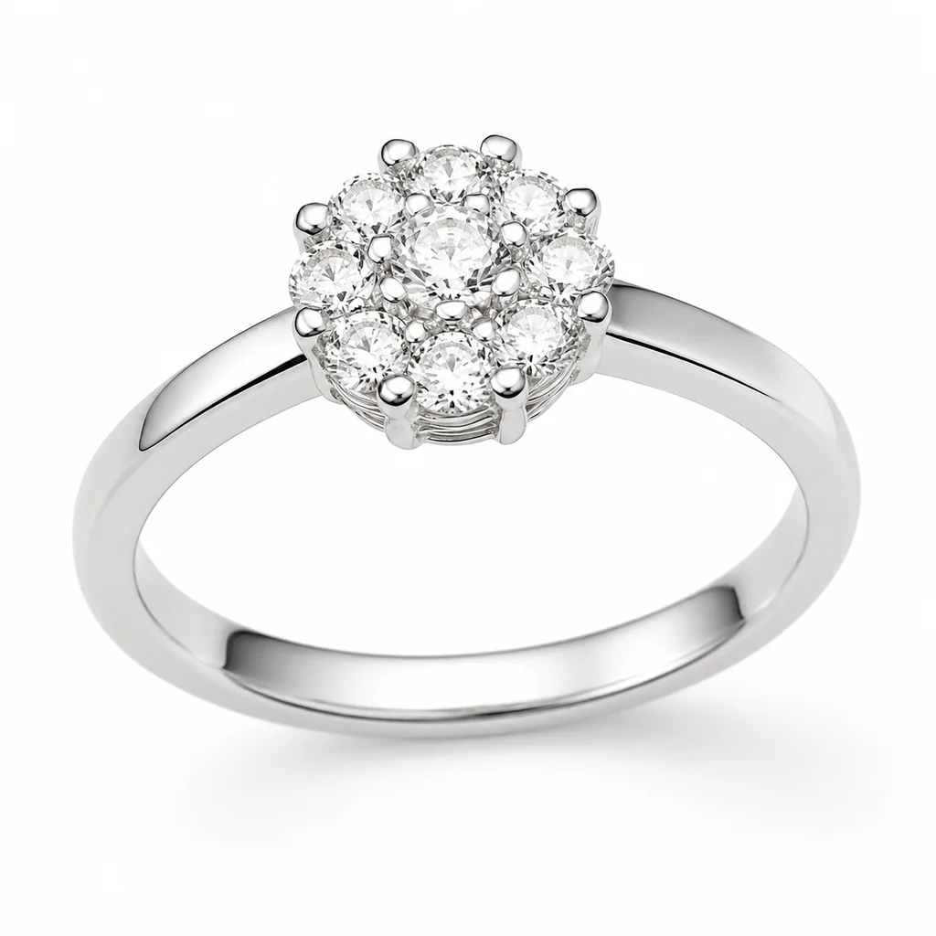 Naturdiamant-Ring