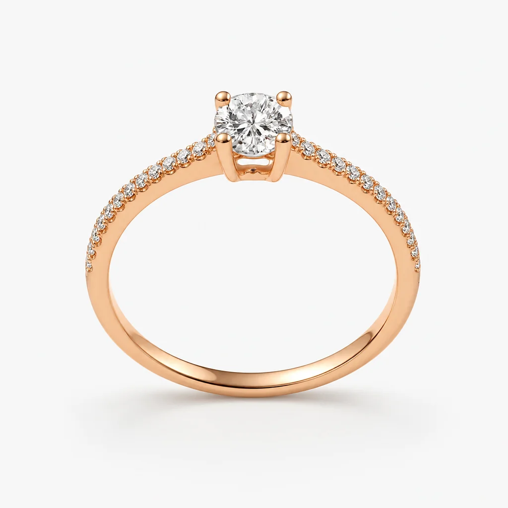Naturdiamant-Ring