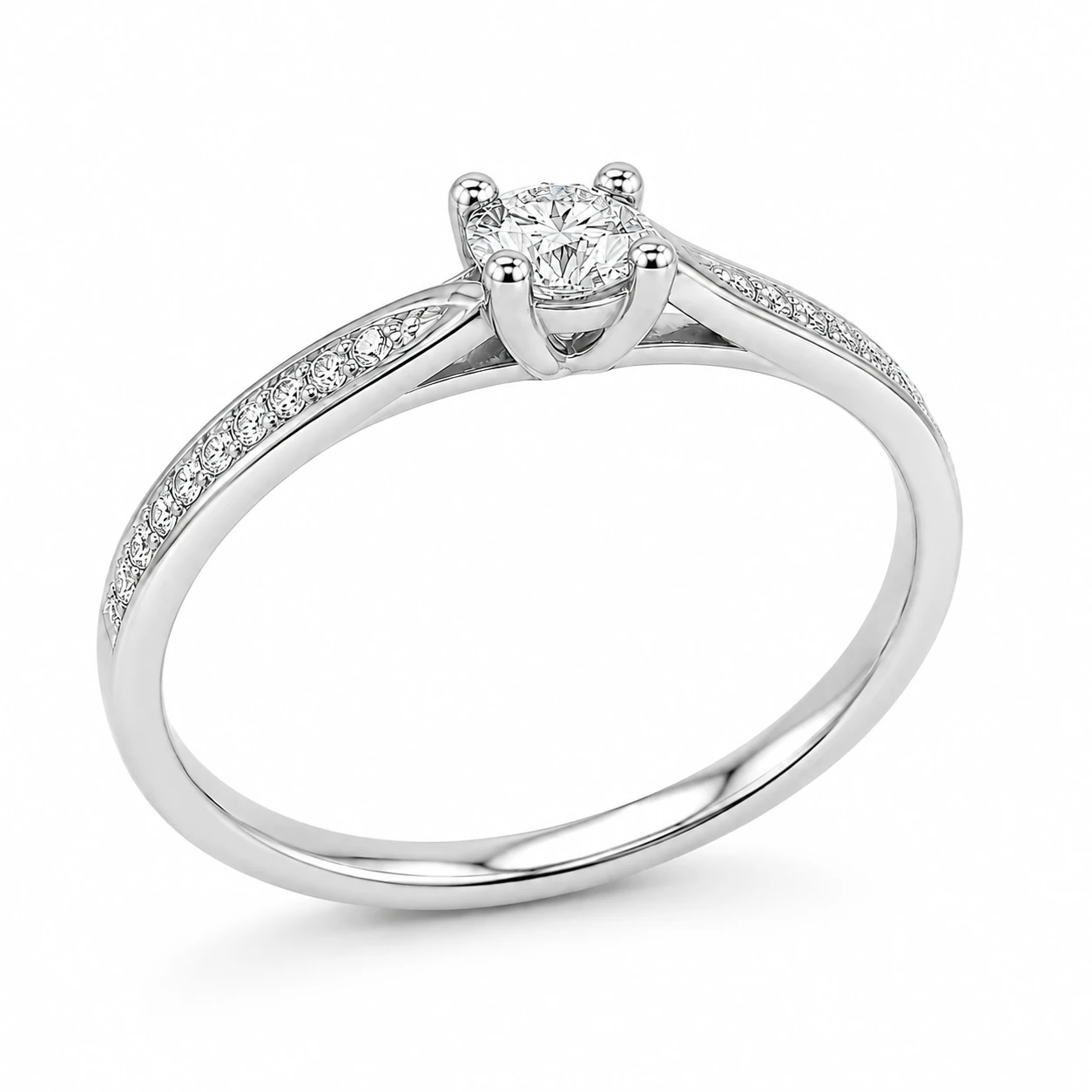 Naturdiamant-Ring