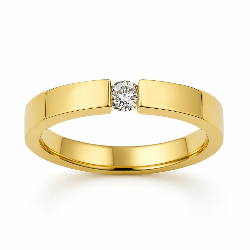 Naturdiamant-Ring