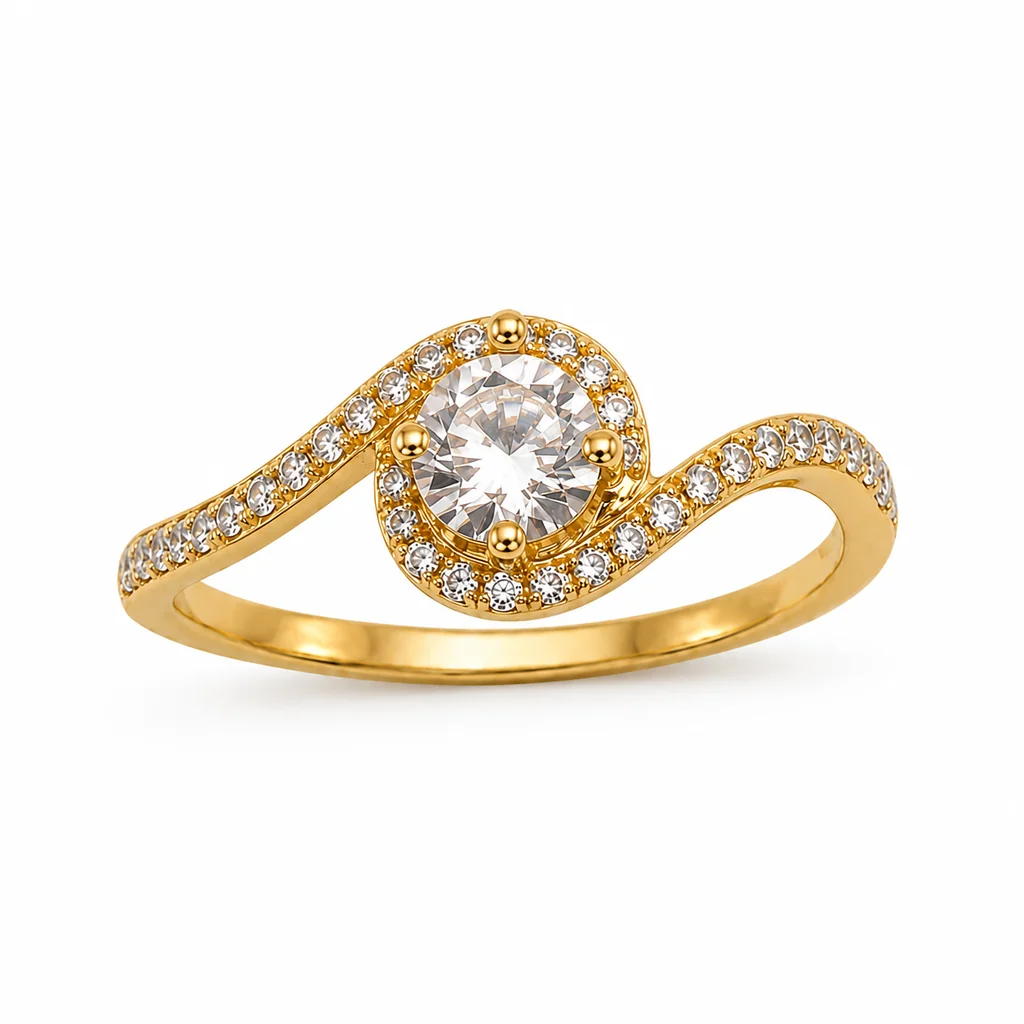 Naturdiamant-Ring