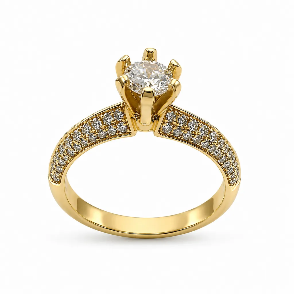 Naturdiamant-Ring