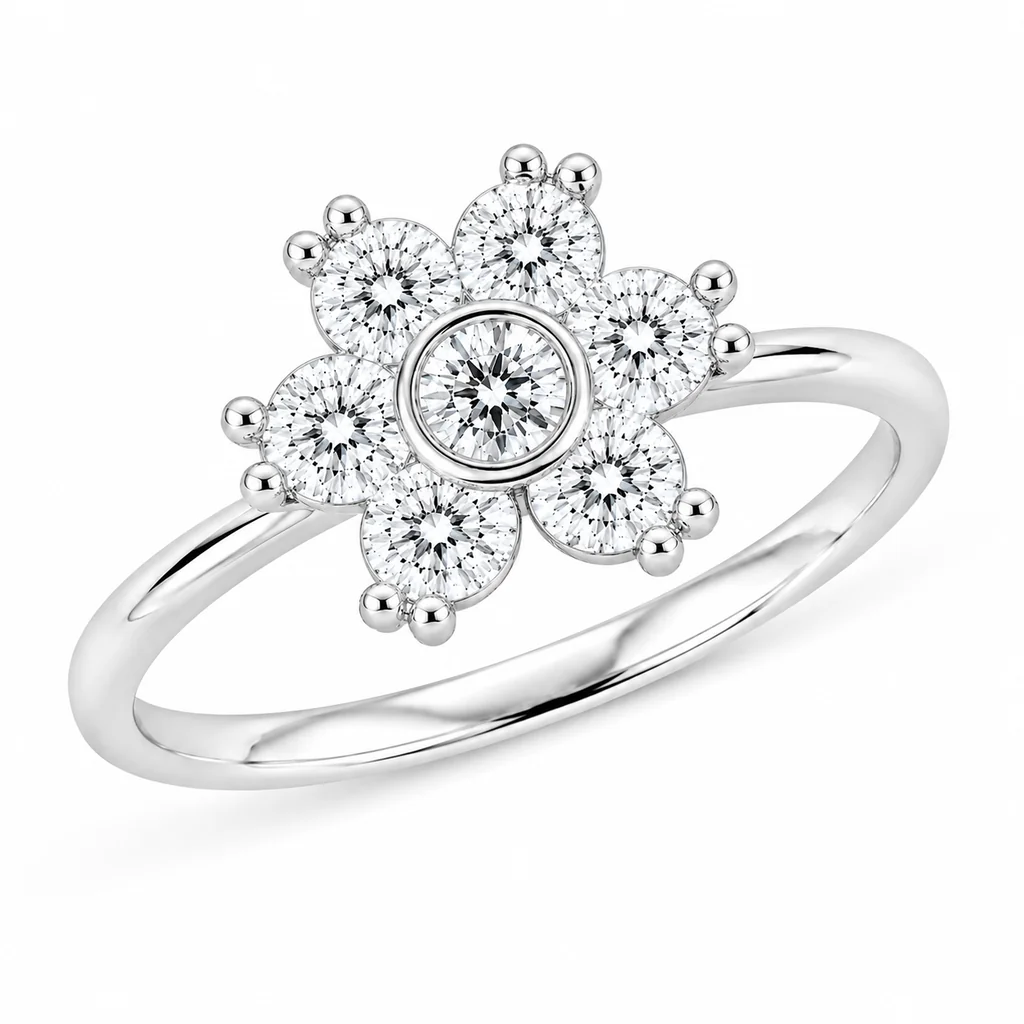 Naturdiamant-Ring