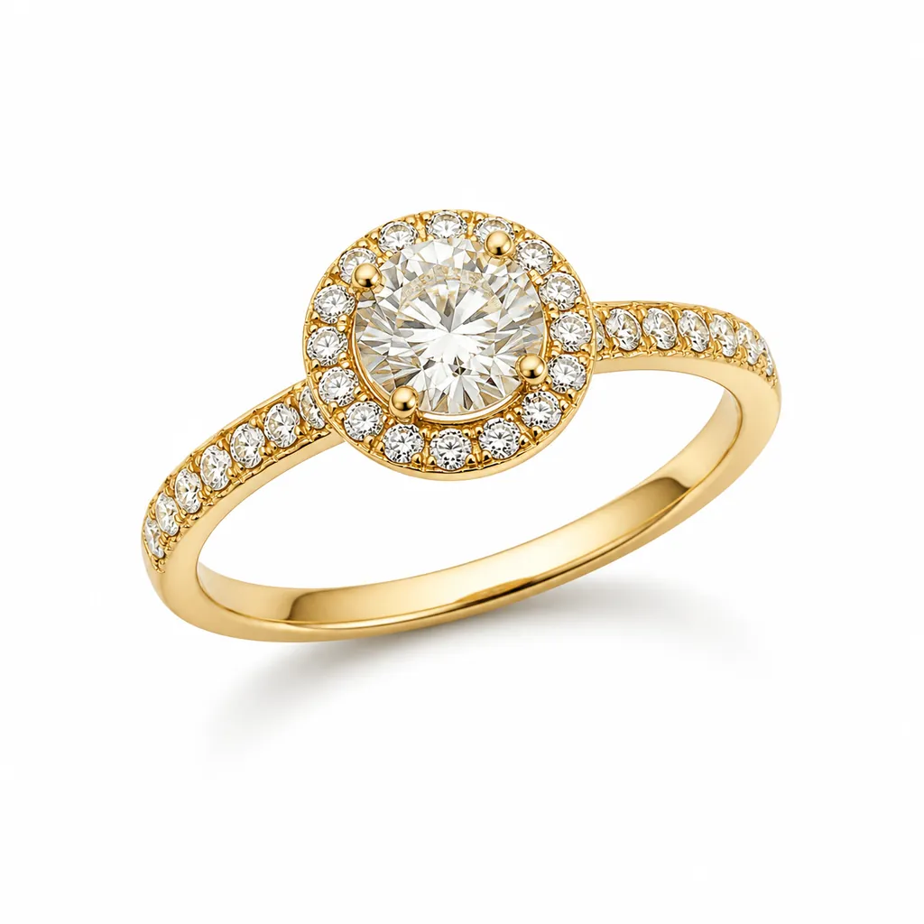 Naturdiamant-Ring