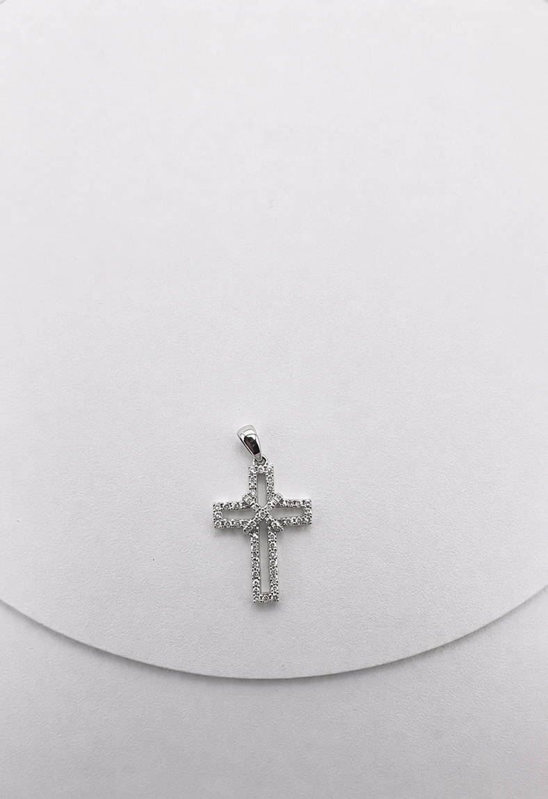 Kreuz Anhänger Diamant