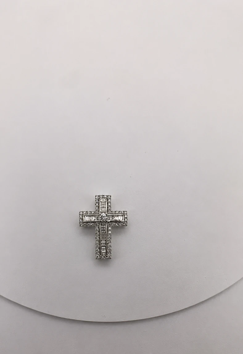 Kreuz Anhänger, Diamant