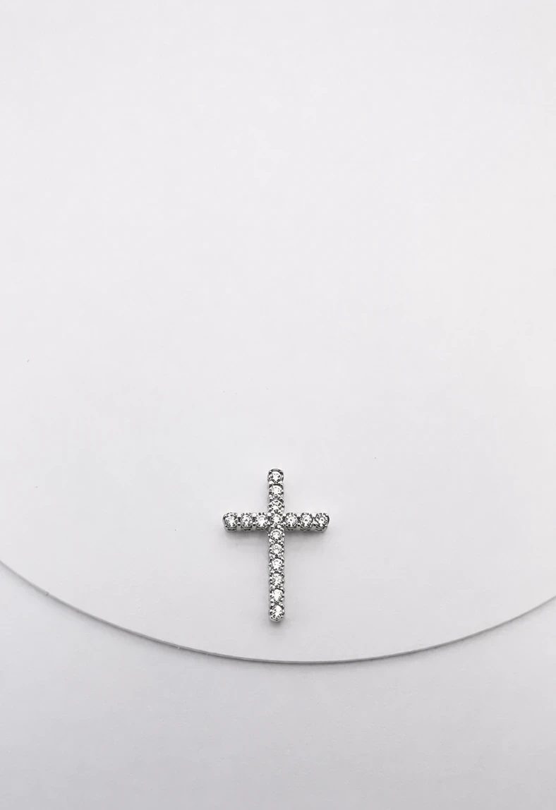 Kreuz Anhänger Diamant