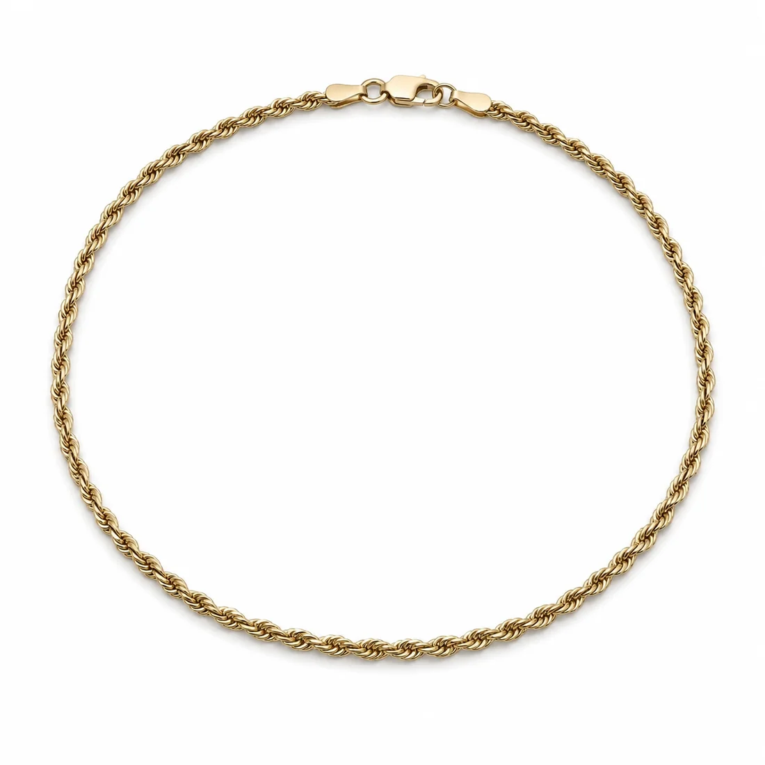 14 kt Kordelarmband