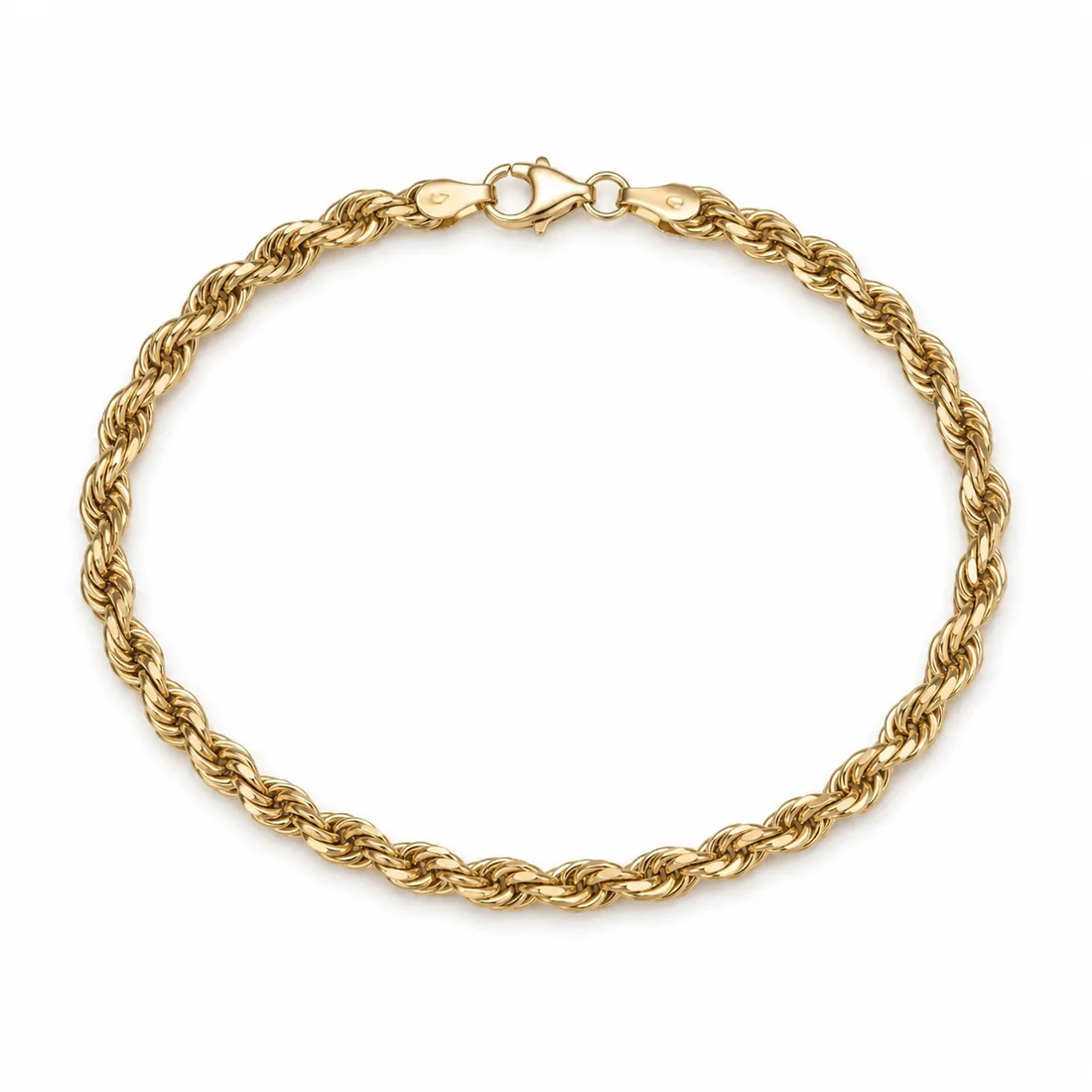 14 kt Kordelarmband