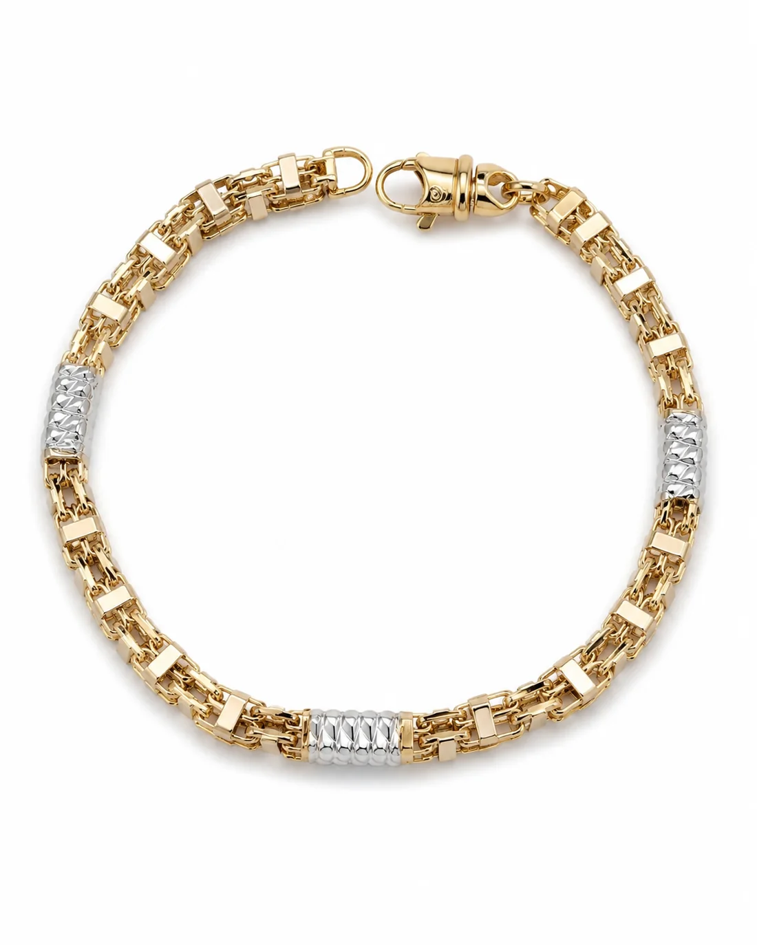 14 kt Käfigarmband