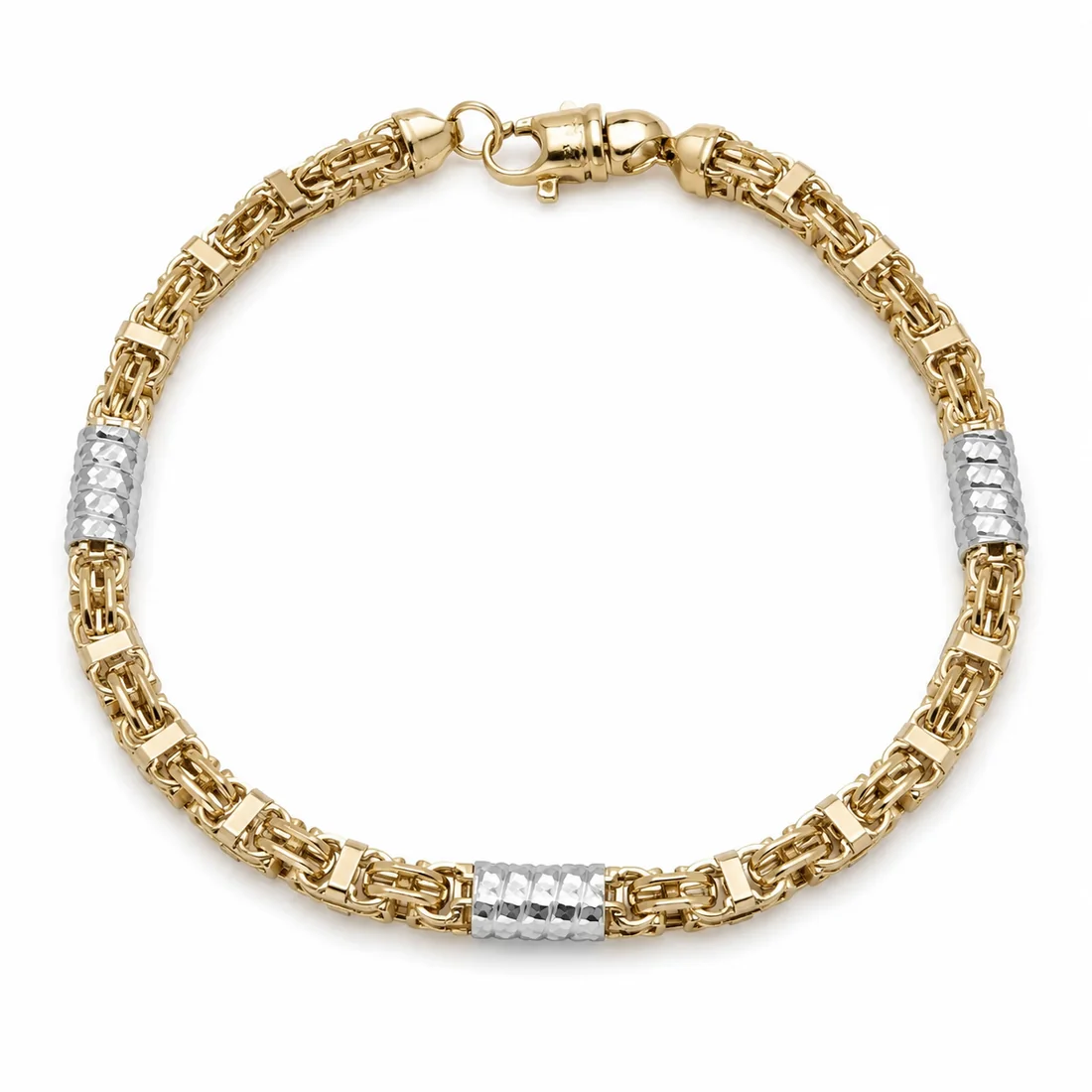14 kt Käfigarmband