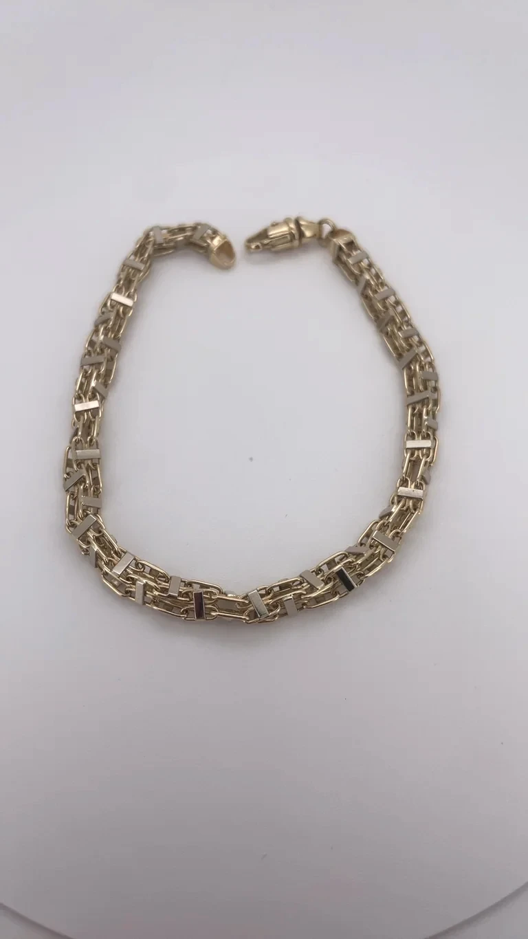 14 kt Käfigarmband