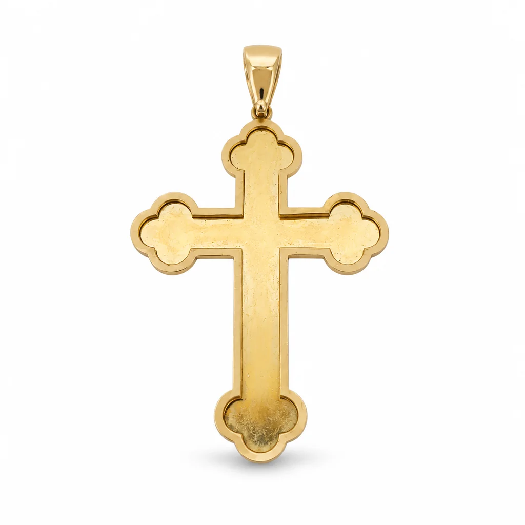 14 kt Gold Kreuzanhänger