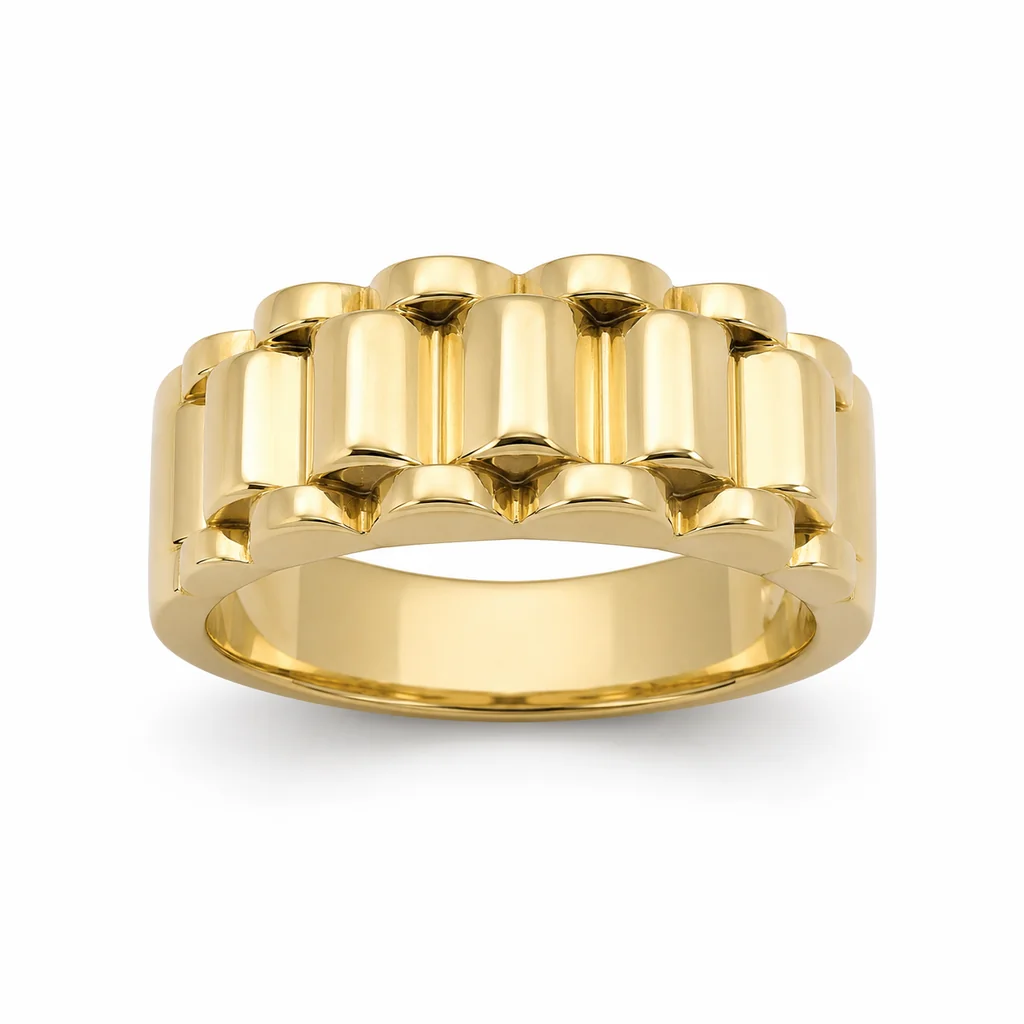 14 kt Gold Herrenring