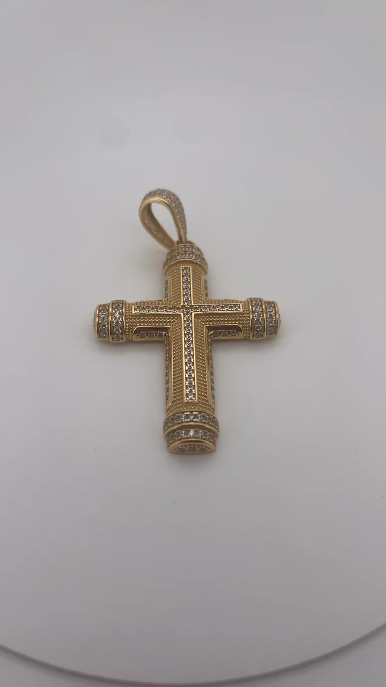 14 kt Gold, Kreuzanhänger