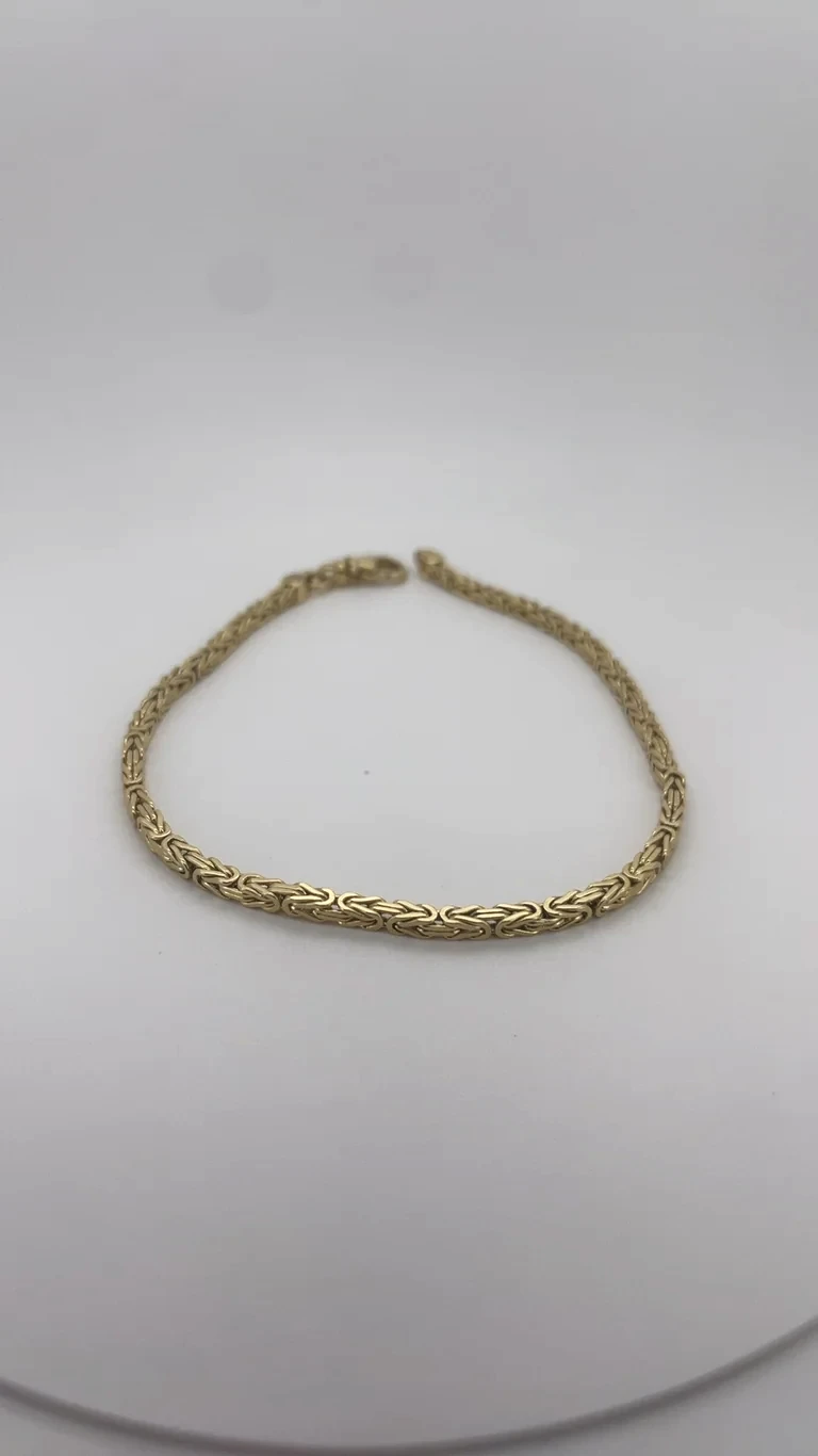 14 kt Königs Armband