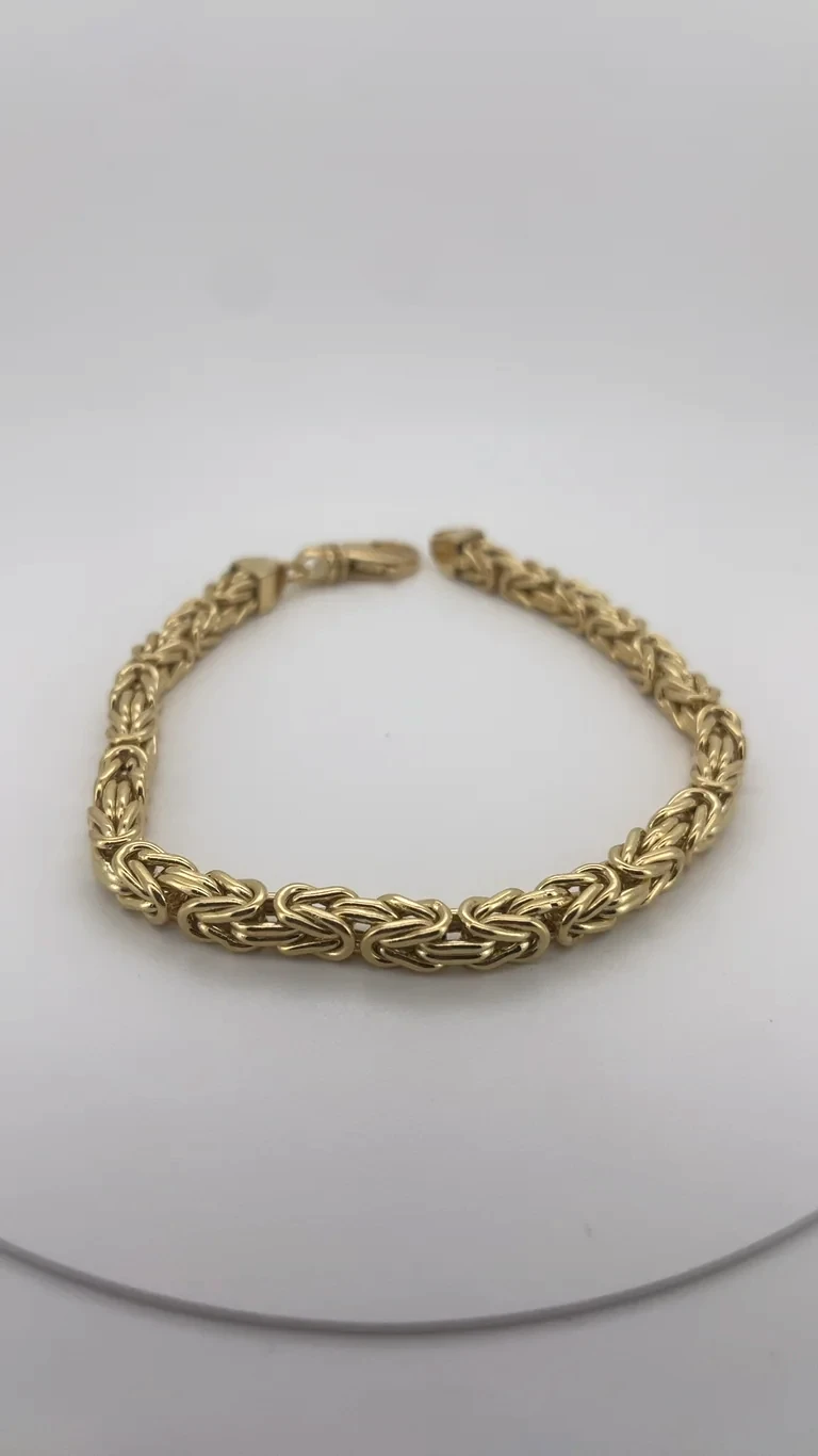 14 kt Königs Armband