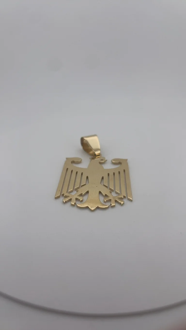 14 kt Gold, Deutschland Adler