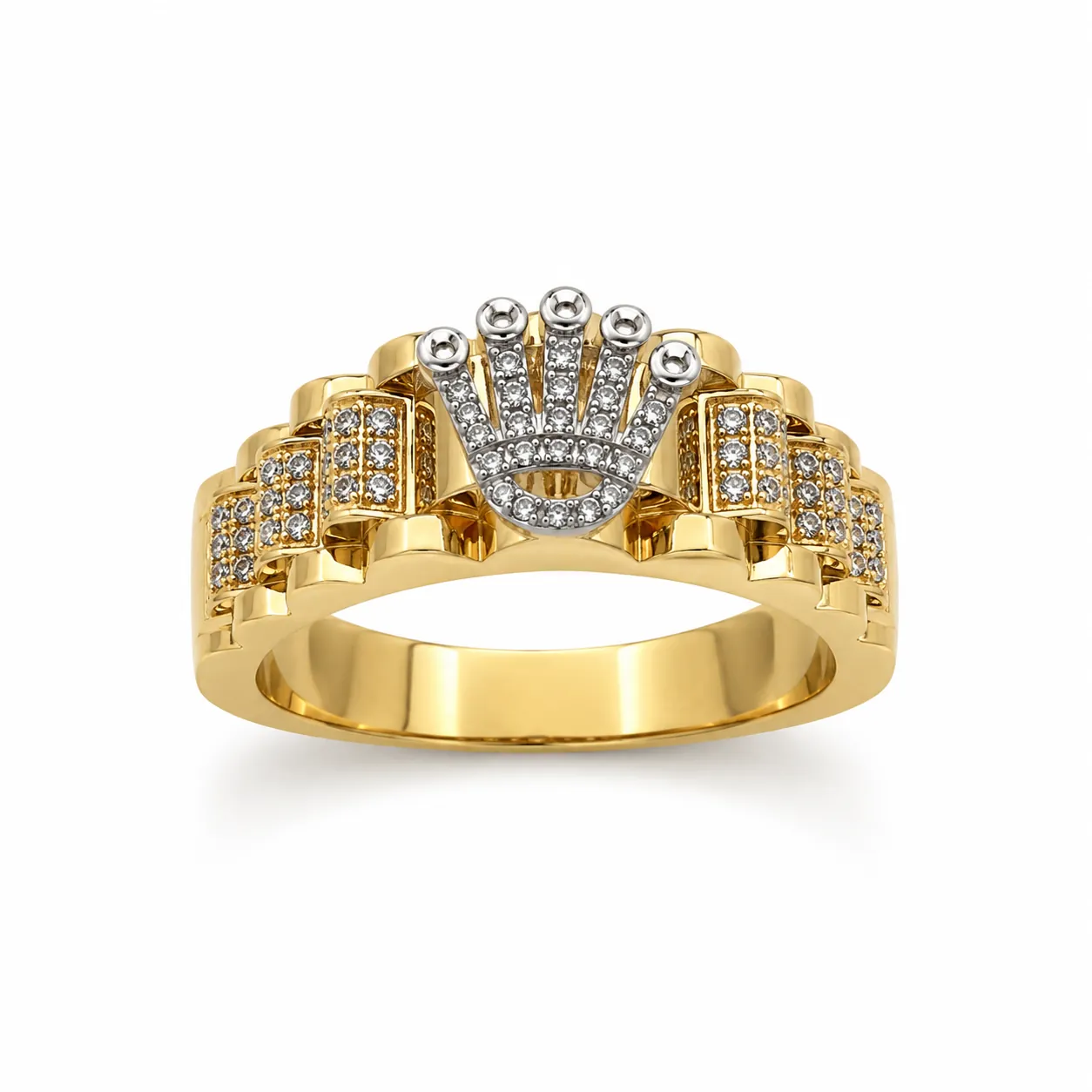14 kt Gold Herrenring