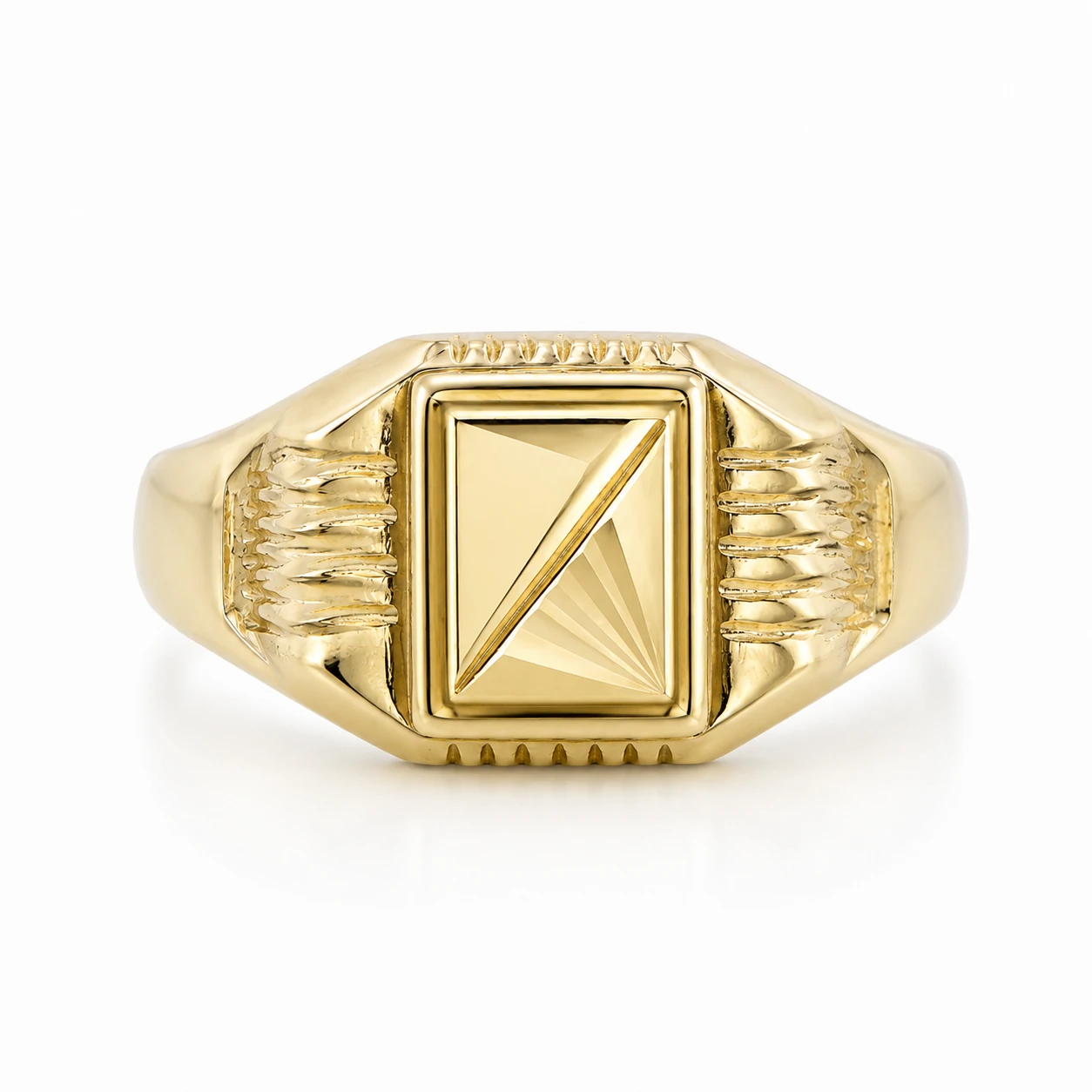 14 kt Gold Herrenring