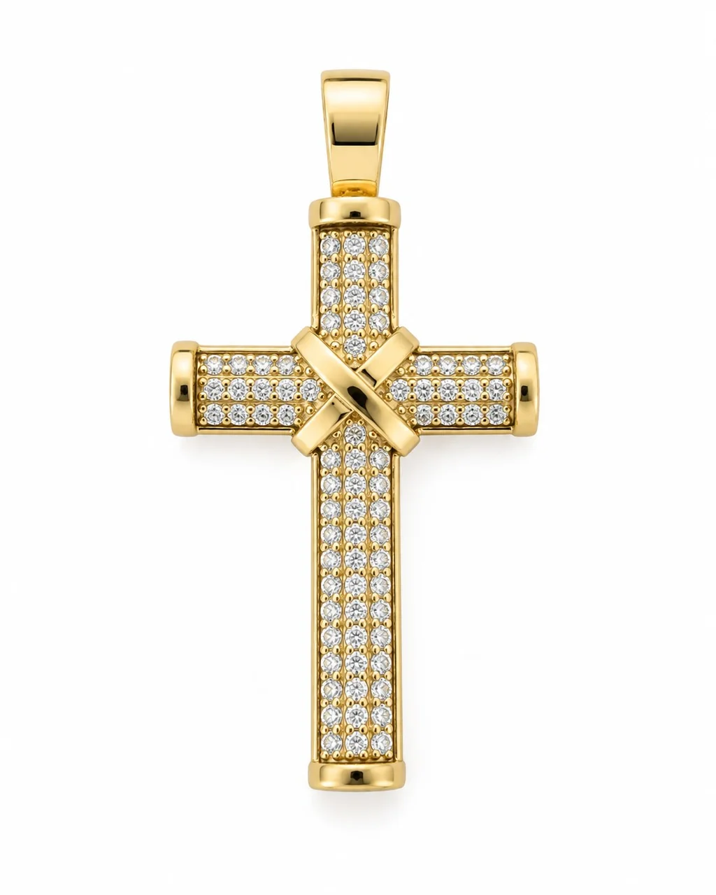 14 kt Gold Kreuzanhänger