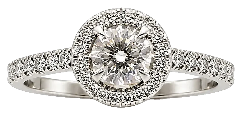 Naturdiamant-Ring