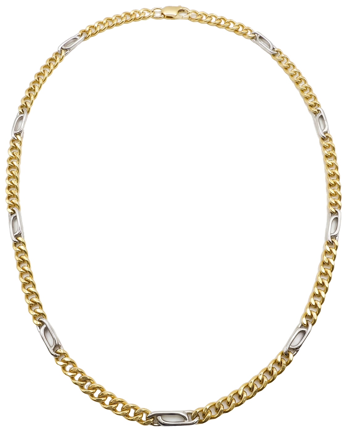 14 kt Gold Figarokette