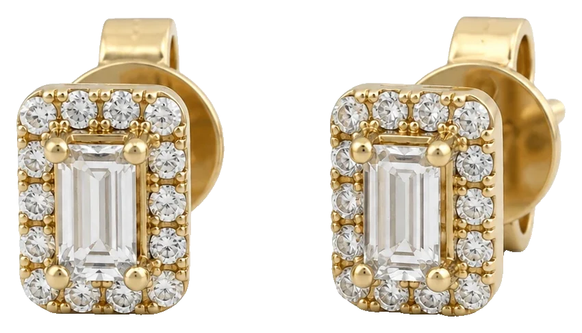 18 kt Gold Ohrstecker