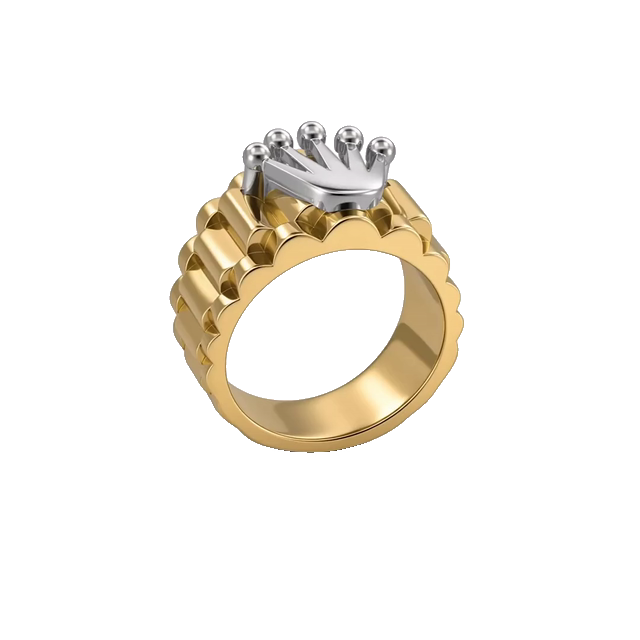 14 kt Gold Herrenring